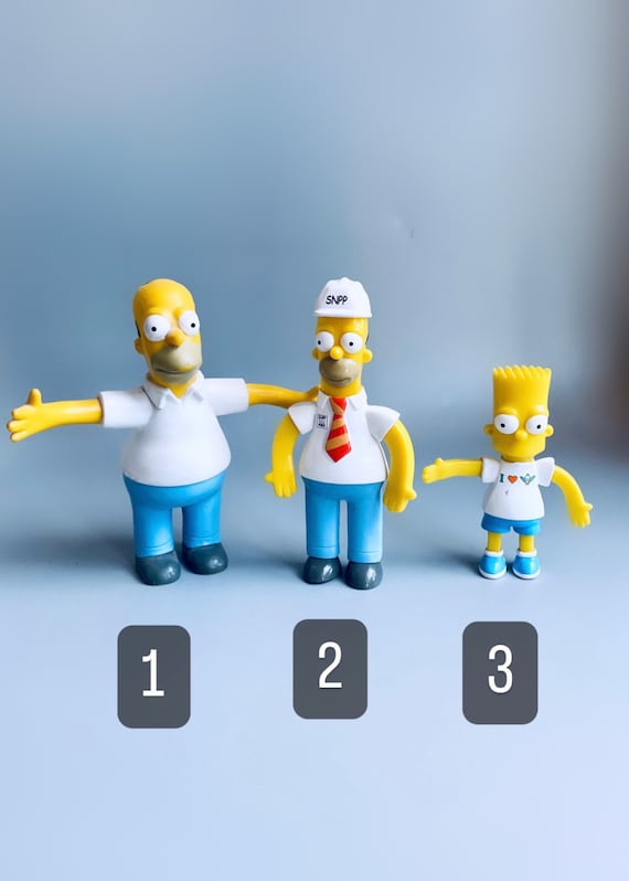 The Simpsons Bendy Figures, CHOOSE YOUR OWN, 90'S & 2003