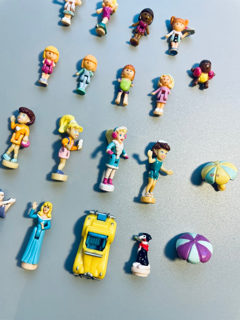 Trendmasters Starcastle personnages seuls type polly pocket plastique