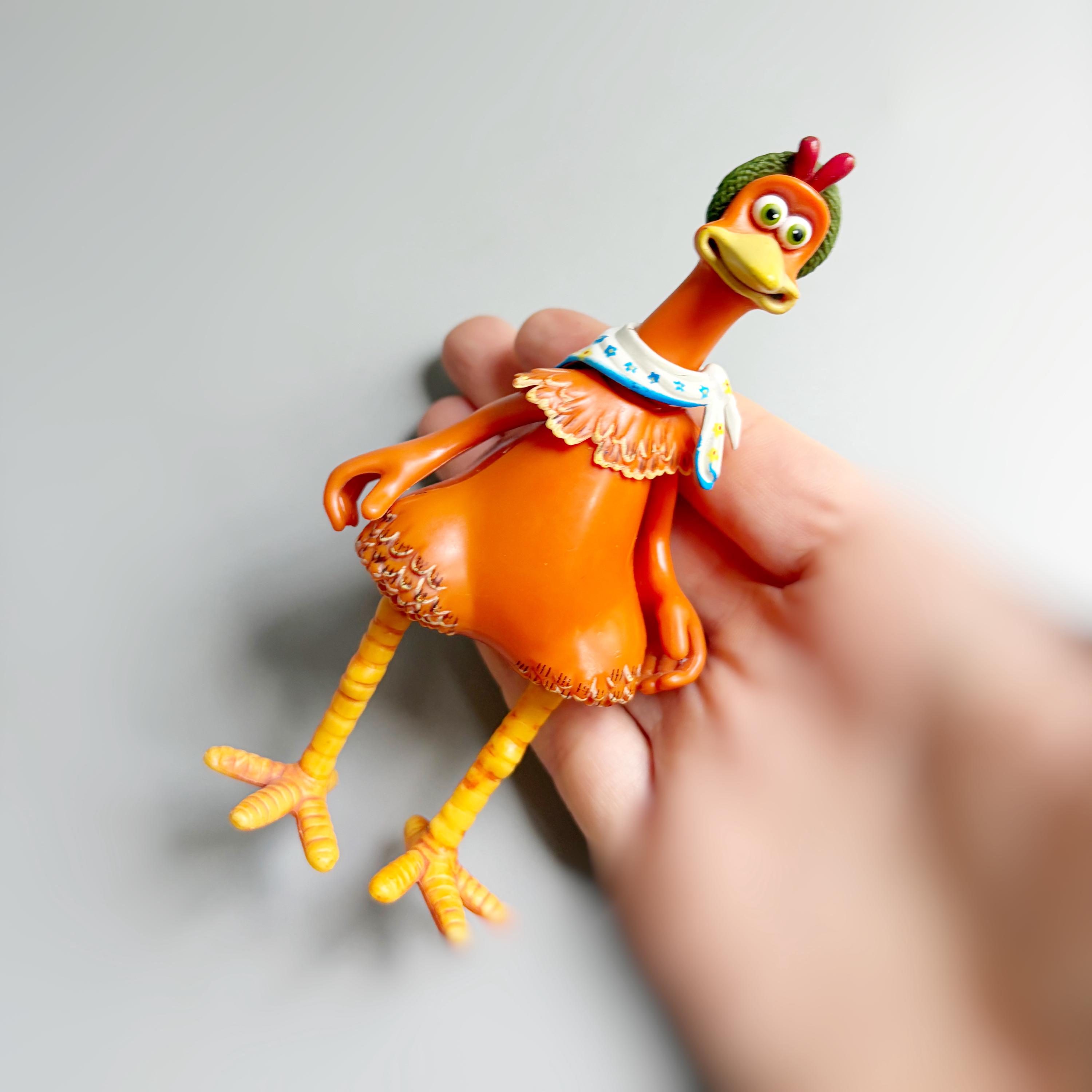 Chicken Run Figure, Ginger Chicken Action Figure, Playmates 2000