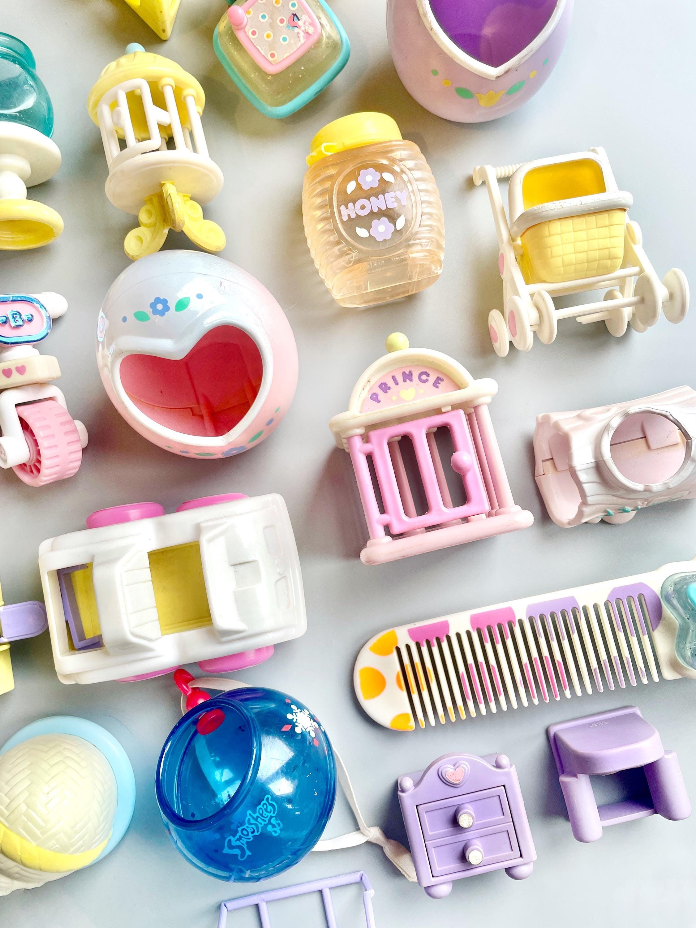 Fisher Price Smooshees Acessories, CHOOSE YOUR OWN, Vintage 80's