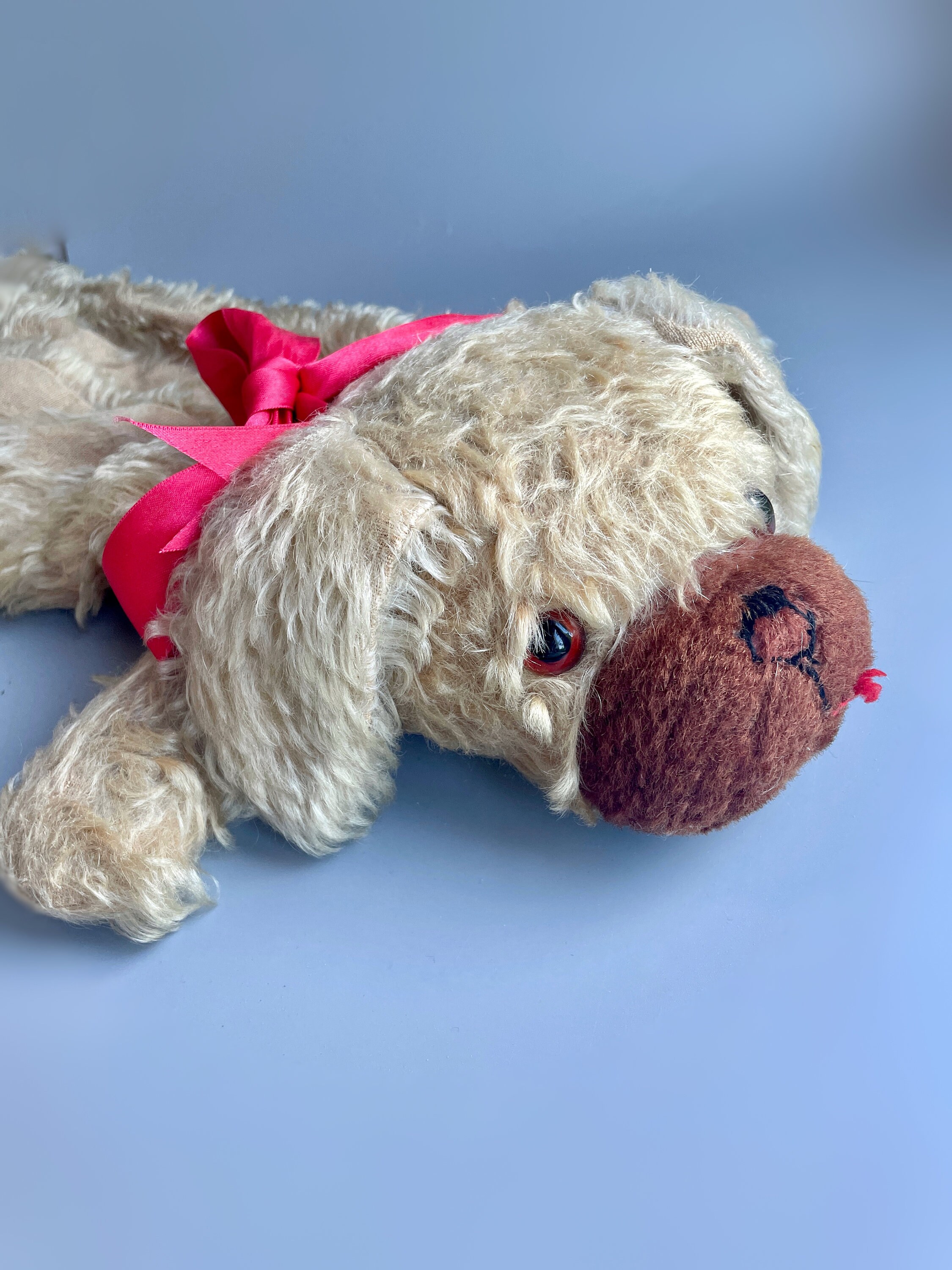 ヴィンテージ 麦わら ぬいぐるみ 犬 パジャマケース メリーソート