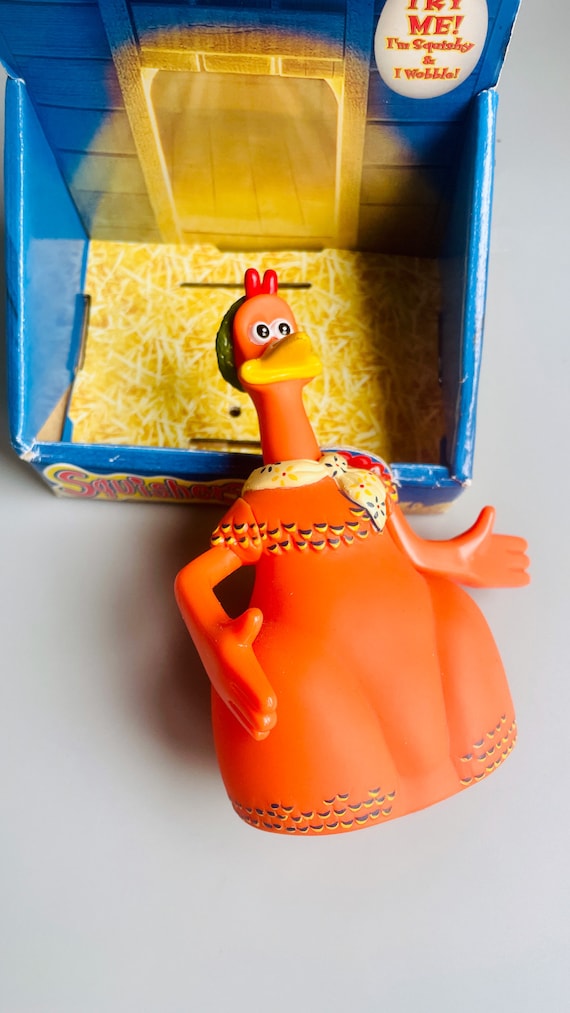 Chicken Run Ginger Squishers in Box, Vintage 2000's Original