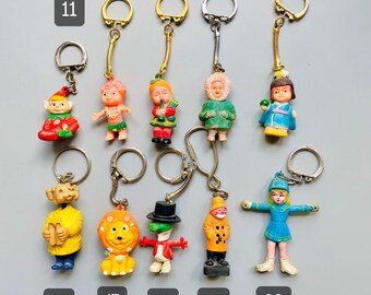 ヴィンテージキーホルダー 1960年代、70年代、80年代のキーリング