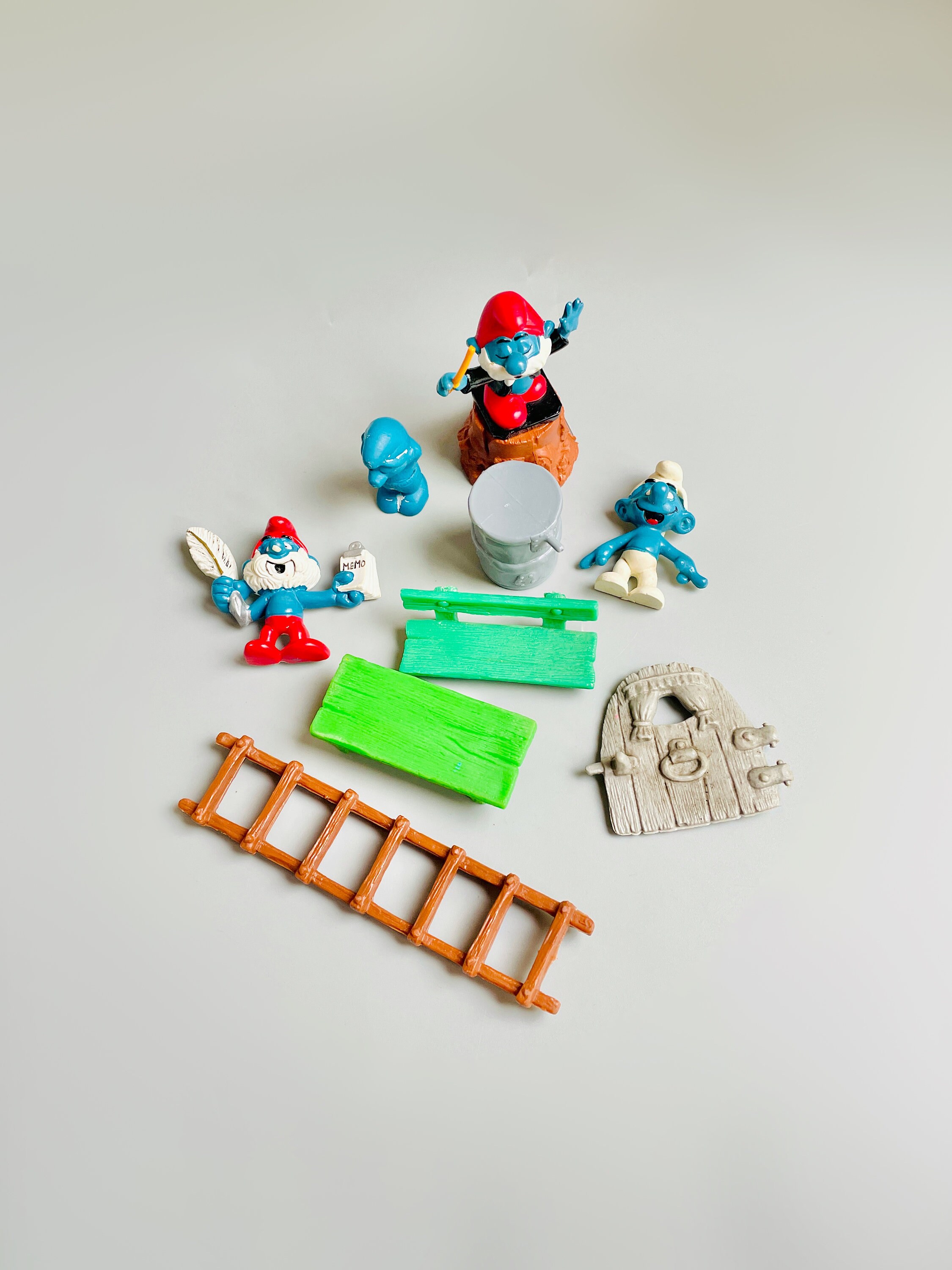 Figurine Schtroumpf Maison Schleich Vintage 1978 - Collection Peyo, état Occasion