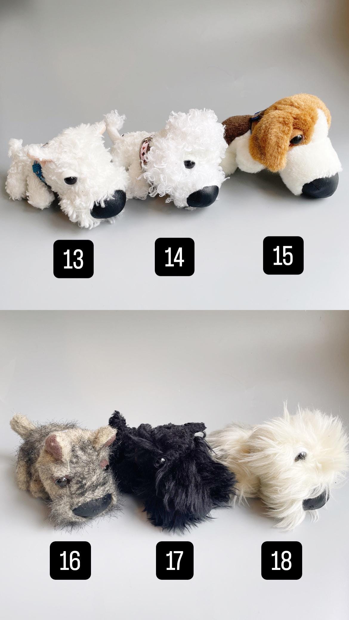 The Dog Artlist Collection Plush Dogs, CHOOSE YOUR OWN, Dogs Big