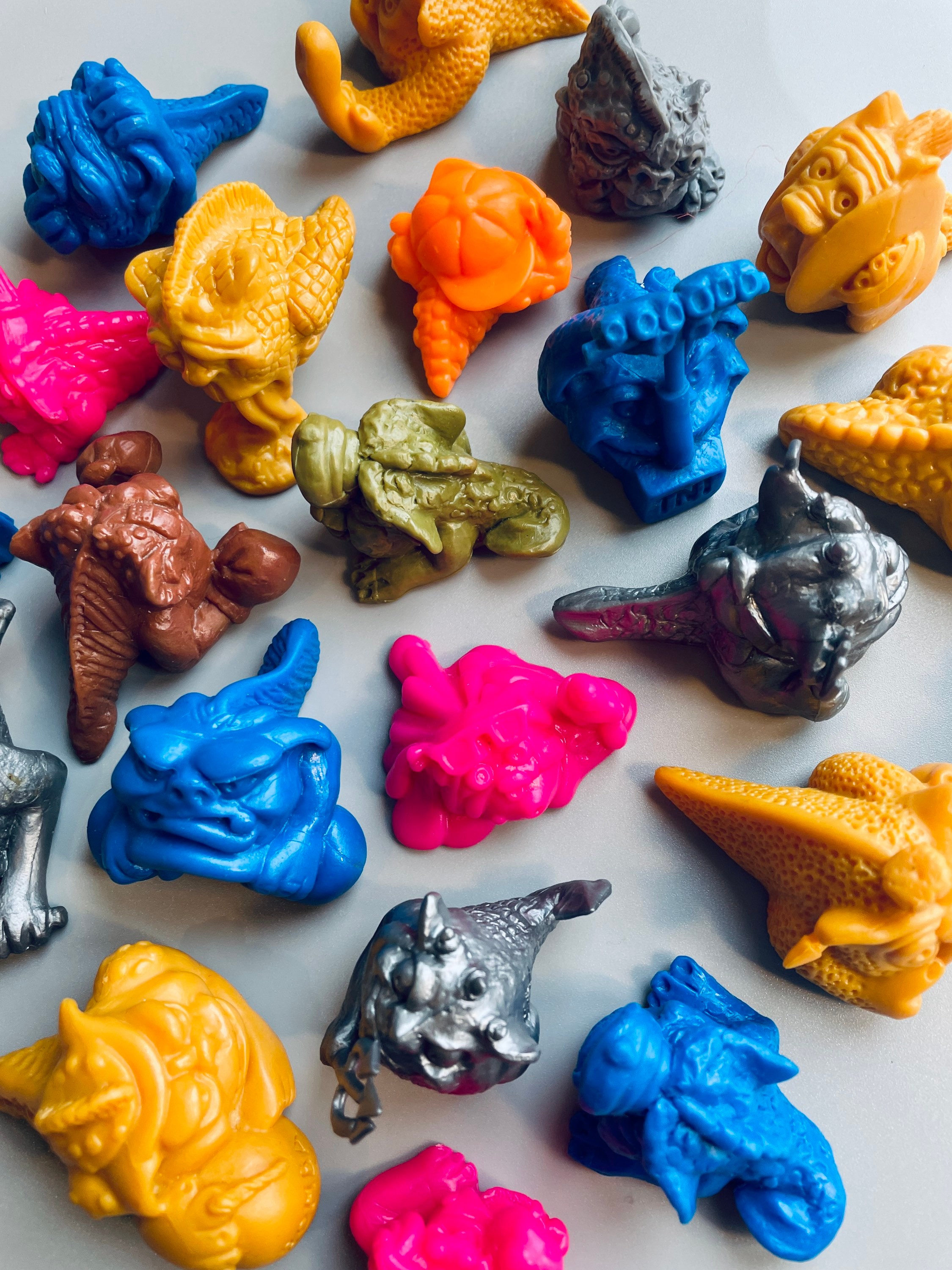Mini Boglins, 90's Boglins, Mini Freaks, Greedies, Tough
