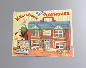 Wallace & Gromit Wash N Go House Play Set New In Box, Retro 90’s 80’s Wallace and Gromit Kellogg Rice Crispies Play House