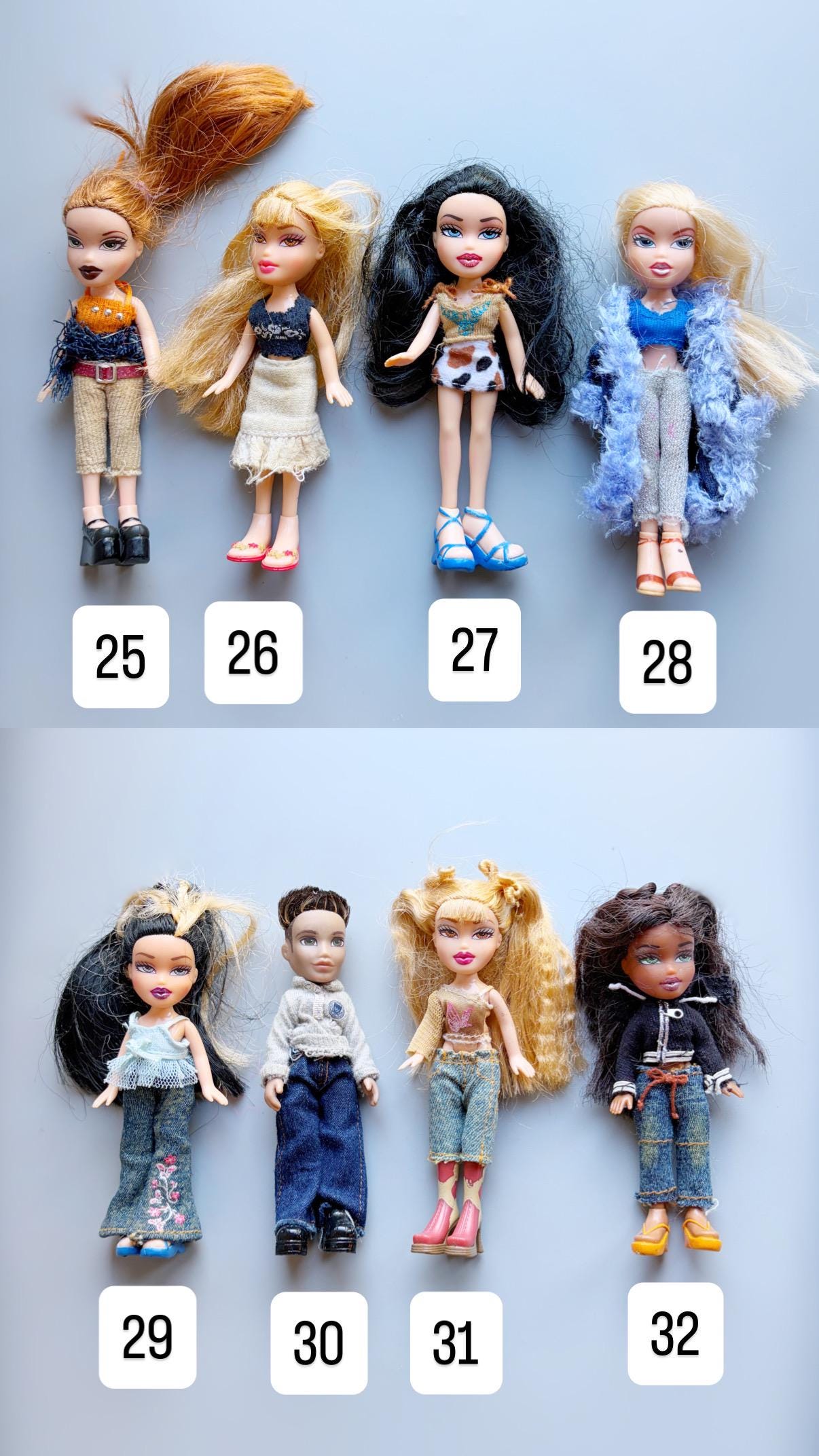 Bratz Mini Dolls CHOOSE YOUR OWN Lil Bratz Small Dolls 2002 Y2K bratz-mini-dolls-choose-your-own-lil-bratz-small-dolls-2002-y2k