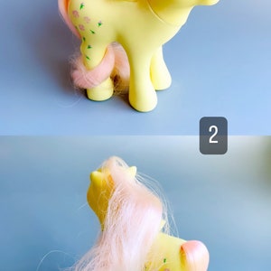 Figurine My Little Pony G1 - Flutter Pony à Choisir : Rosedust, Peach Blossom Ou Honeysuckle - Occasion