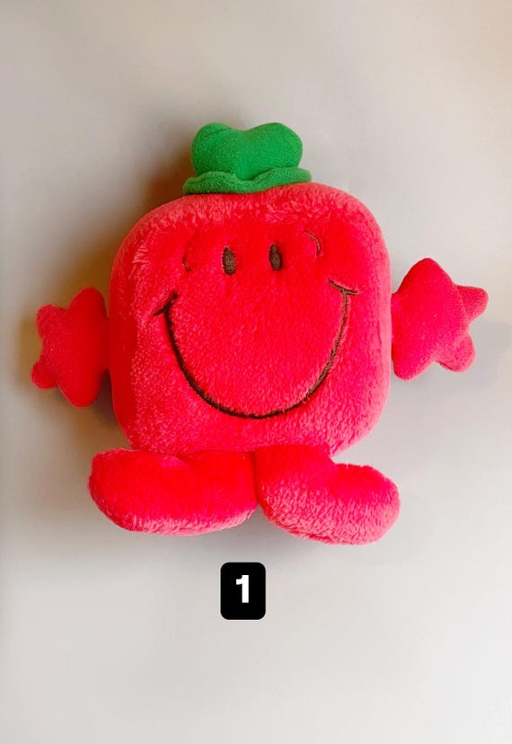 Mr Men Plush, CHOOSE YOUR OWN, Mr Happy Golden Bear 90's Retro Mr