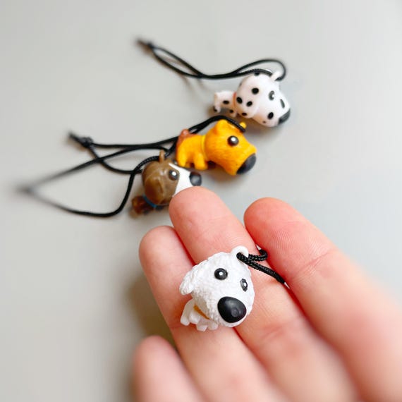The Dog Artlist Collection Mini Figure Phone Charm Keychain