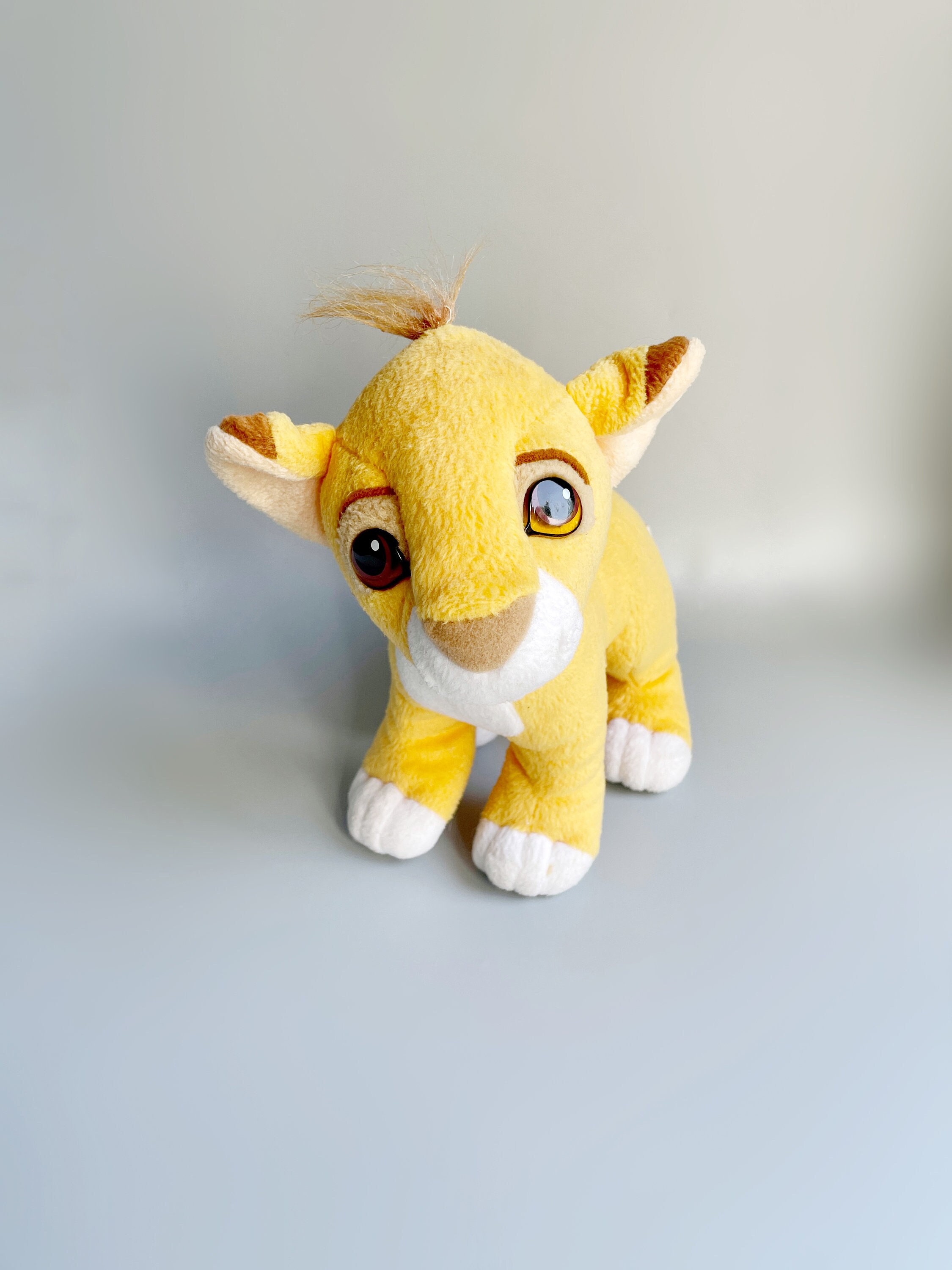 1993 Simba Plush, El Rey León Simba Peluche, Mattel 90's Original