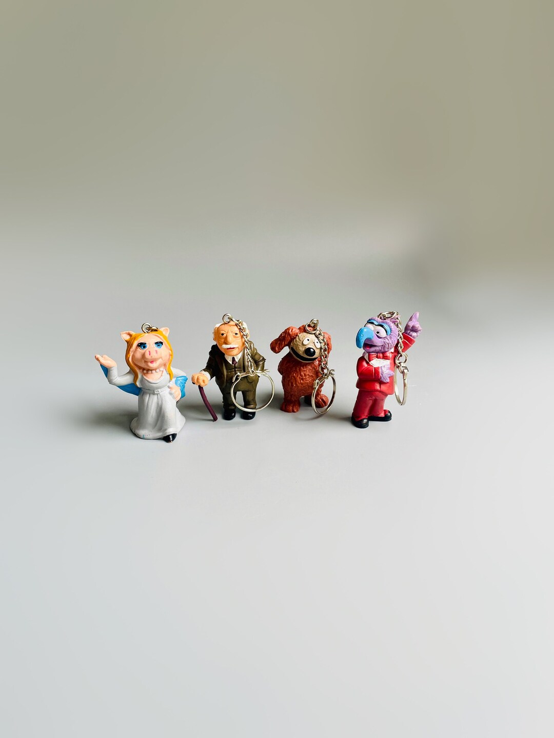 Vintage Muppets Keychains, CHOOSE YOUR OWN, Vintage Plastic the Muppets ...