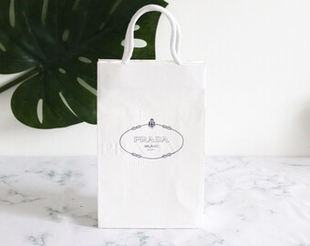 prada paper bag