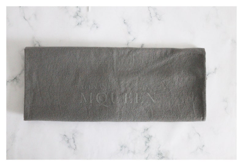 alexander mcqueen dust bag