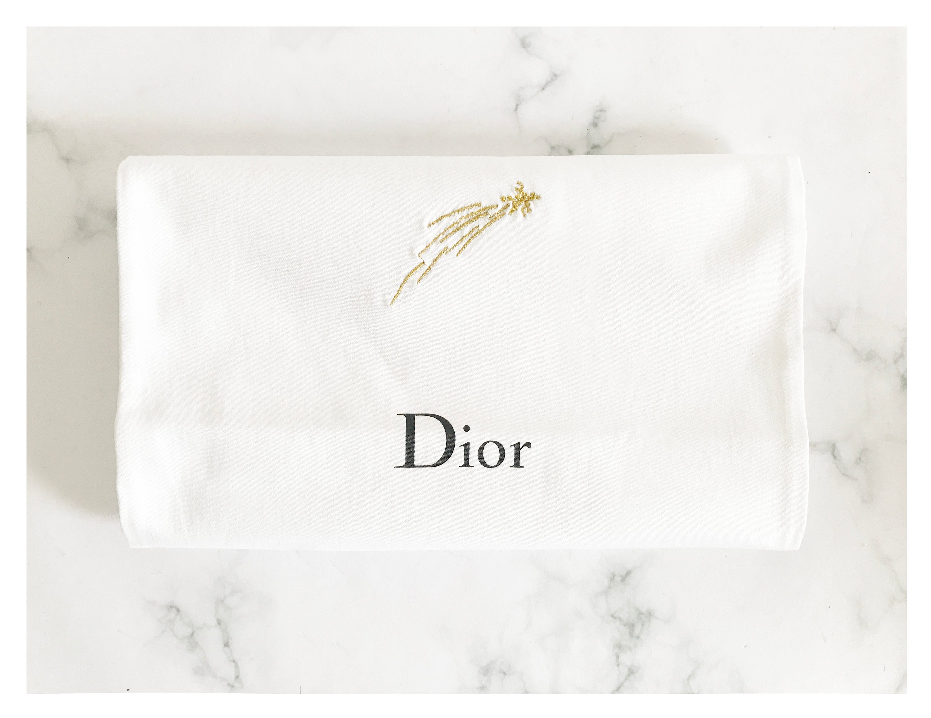 authentic dior dust bag