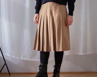 Jupe Longue Marron En Viscose Marella Taille 16 - Fermeture Bouton - Occasion Très Bon état