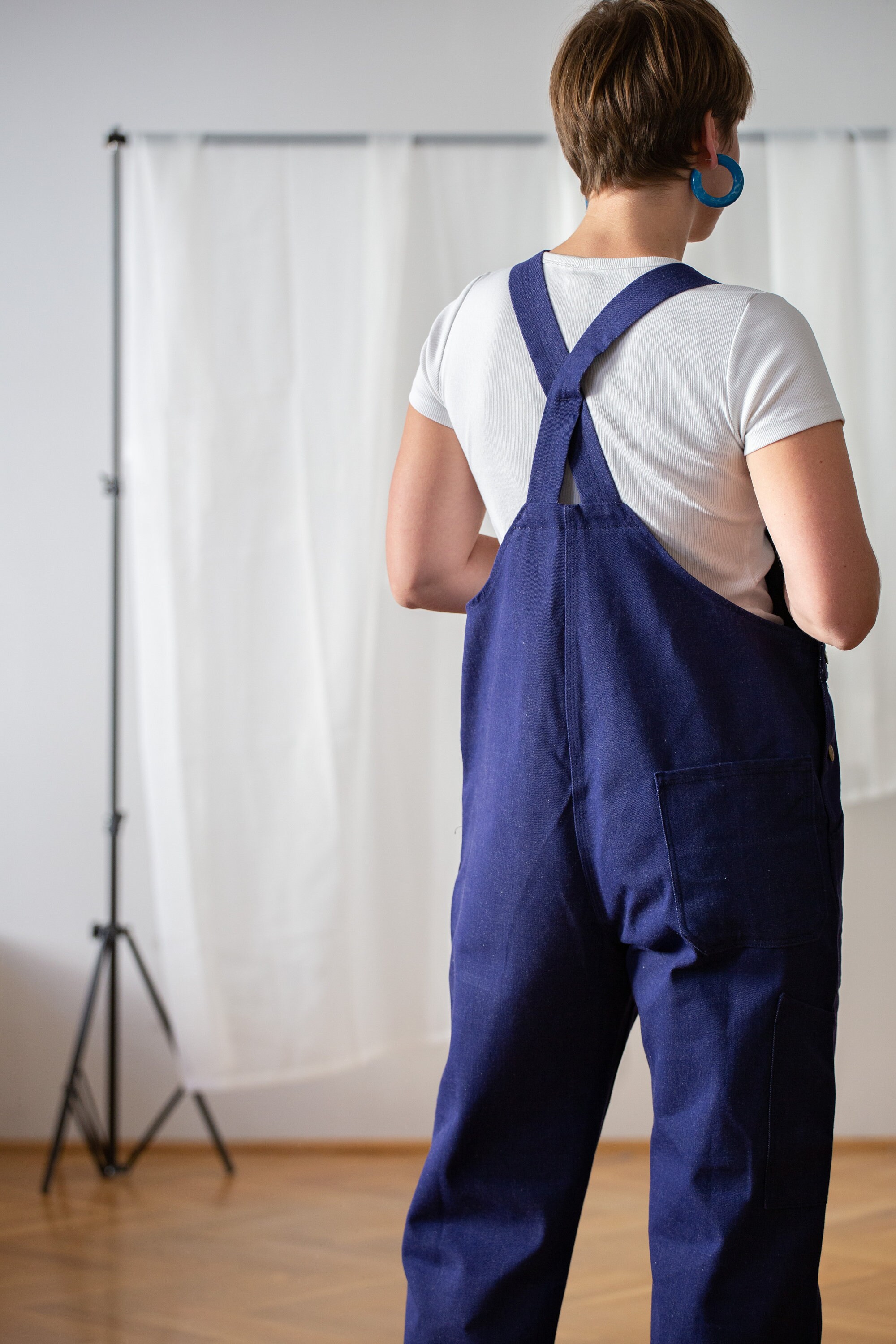 Salopette da lavoro vintage in denim tedesco blu indaco taglia unica salopette unisex da meccanico e lavoratore. Pantaloni da lavoro pantaloni NVS432 Etsy Italia