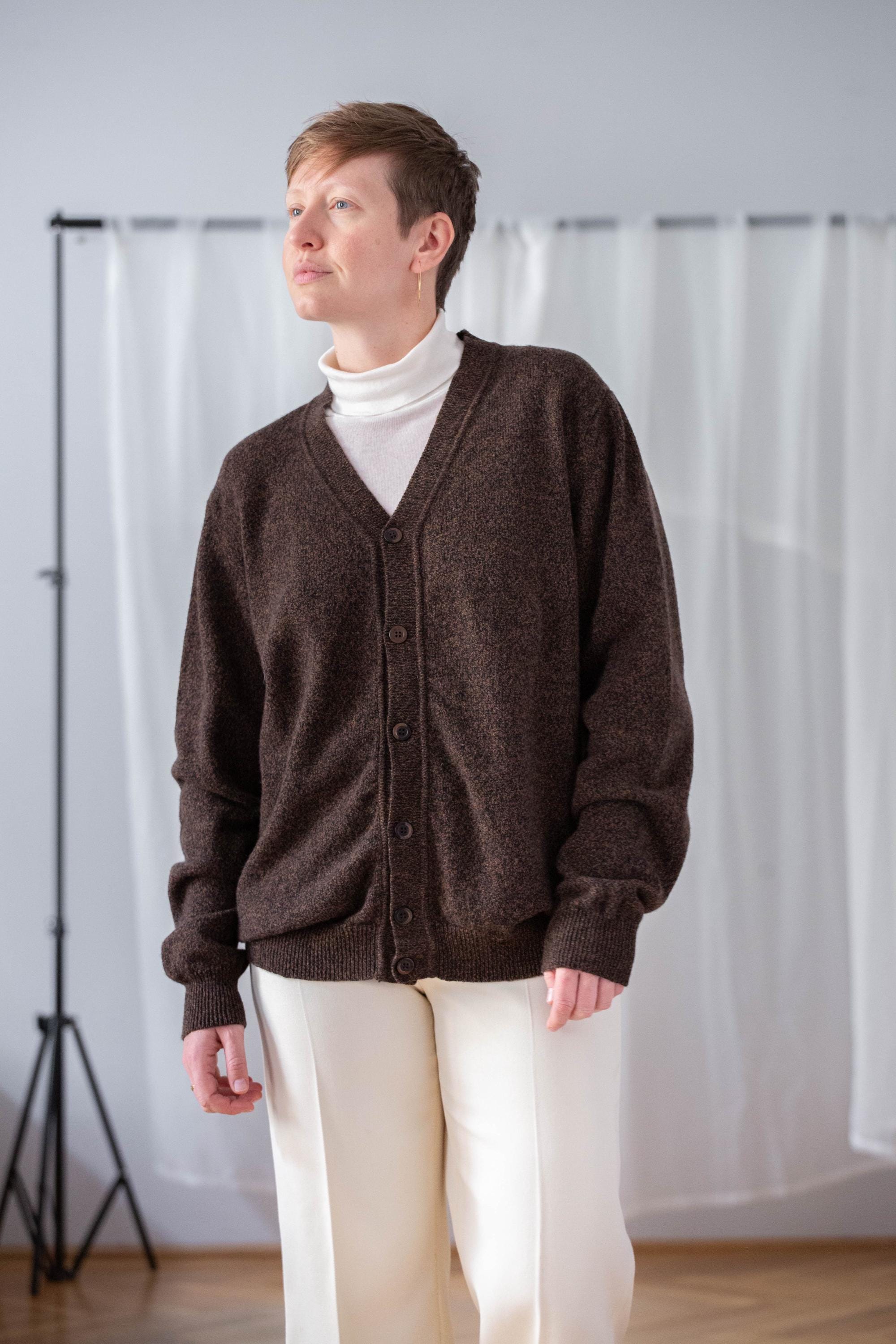 Grandad cardigan mens discount