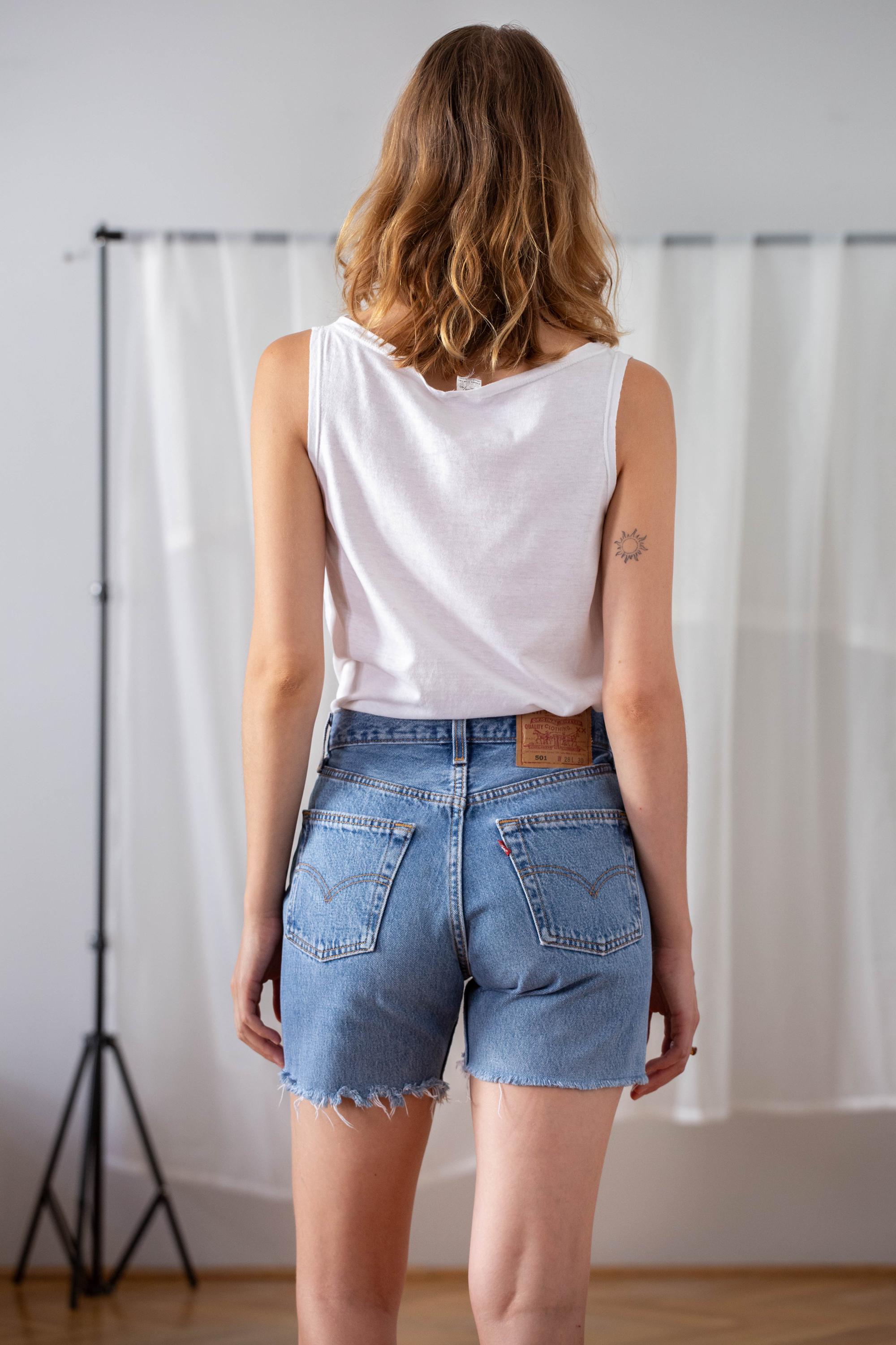 パンツ hella VINTAGE CUTOFF DENIM VINTAGE CUTOFF DENIM hella ヘラ ### VINTAGE CUTOFF DENIM hella