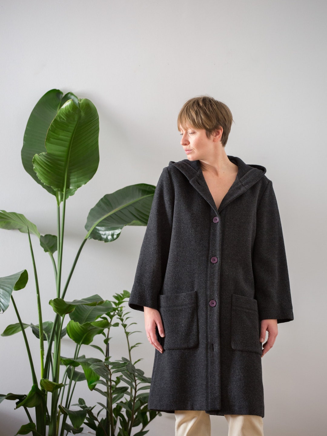 Overcoat Smoky Midi - OSMD04