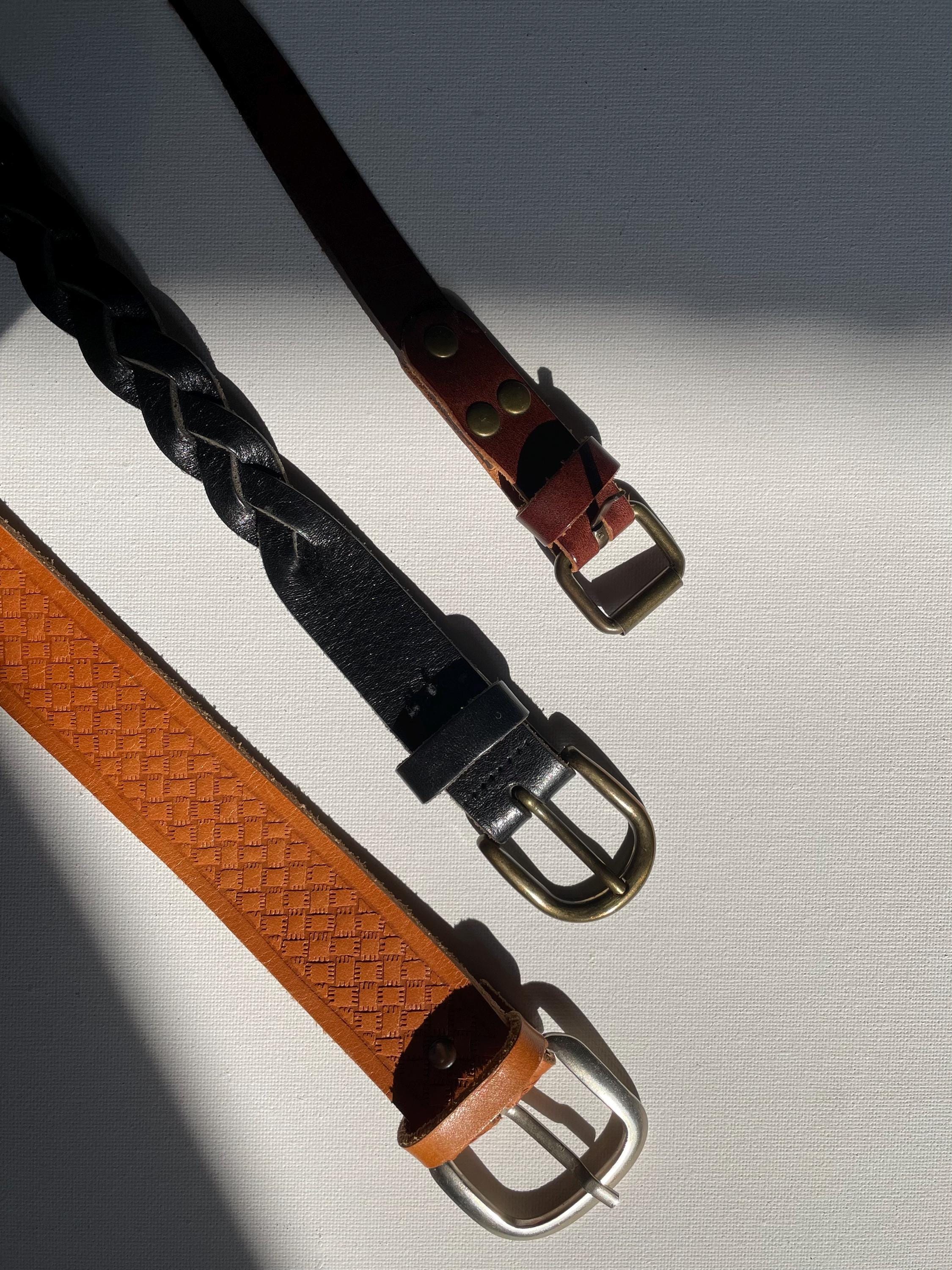 Vintage Scotch & Soda Brown Leather Belt Vintage Scotch & Soda Dark Brown Leather Belt - Size M - Etsy main image 2