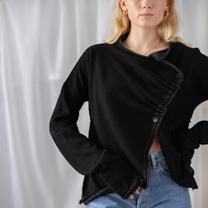 Vintage Asymmetrical Cardigan - Etsy