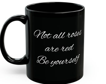 Be Yourself Inspirational Mug, Positivity Self Love Cup, Emo Gift