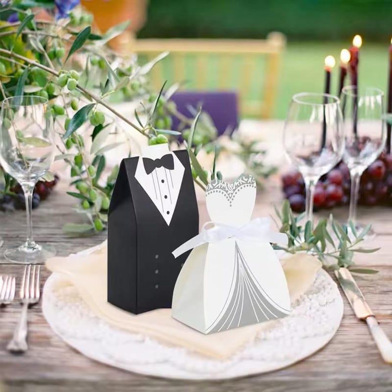 Wedding Favor Boxes Tuxedo Etsy — free download