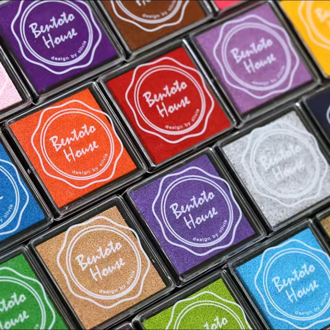 20pcs/lot 20 Colors Ink Pad, Colorful Inkpad for Stamps - Sealing ...
