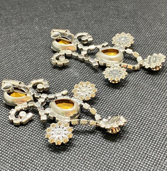 Kenneth J. Lane Rhinestone Chandelier Earrings - image 6