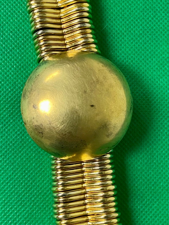 Brass stopwatch statement Gem