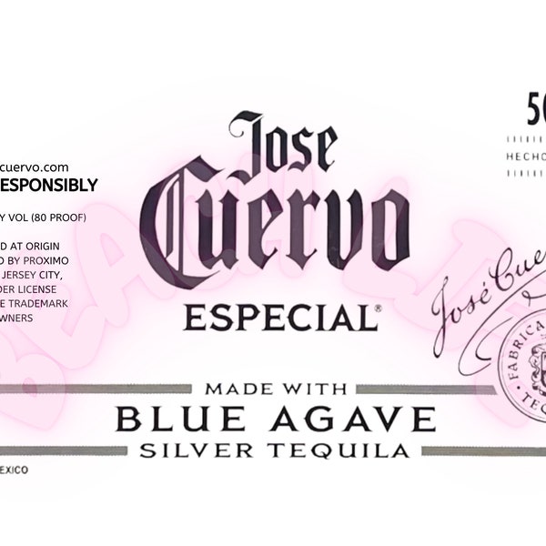 Jose Cuervo Etsy