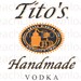 Tito's Vodka Label Front and Back Label PNG Sublimation Printable Waterslide Tito's Vodka Front ...