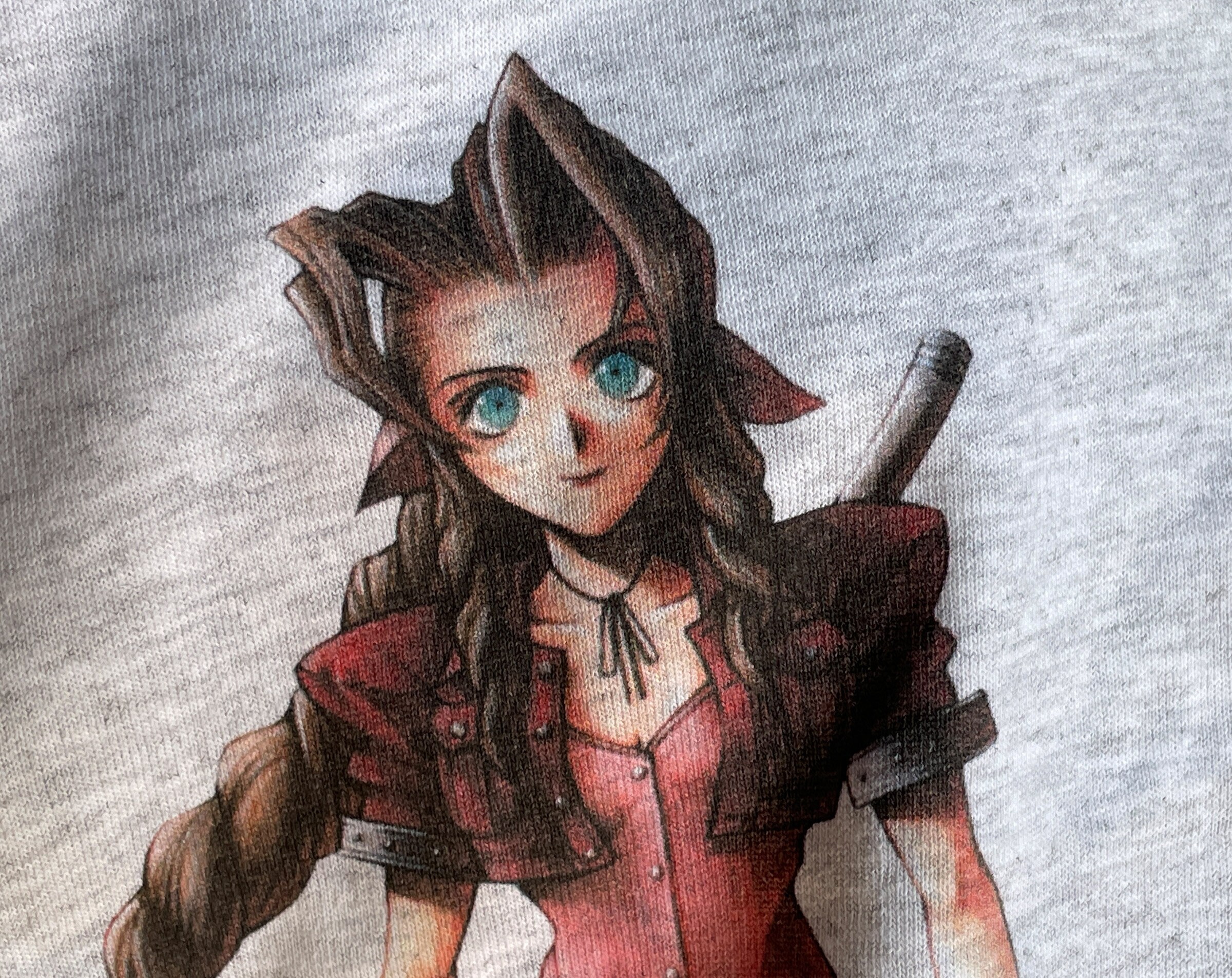 Final Fantasy 7 Aeris Shirt - Etsy