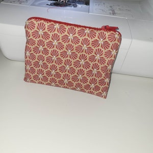 porte-monnaie en tissu coton