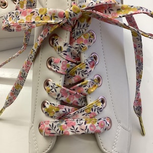 Liberty floral laces in cotton fabric