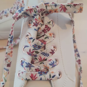 Liberty floral laces in viscose fabric