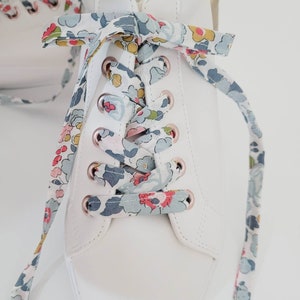 Liberty floral laces in cotton fabric