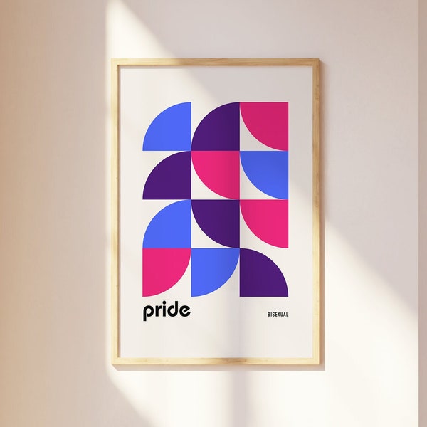 Bisexual Print Art Etsy