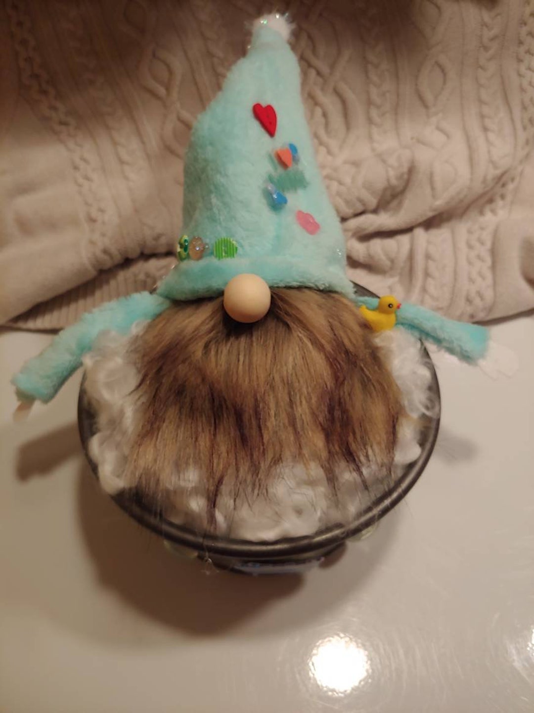 Bathtub Gnome, Rubber Ducky Gnome, Hot Tub Gnome, Relaxing Gnome, Bubble Bath Gnome, Bathing