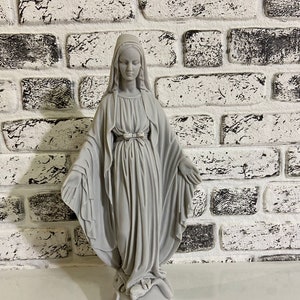Große Jungfrau Maria Statue,Unsere Dame Statue,Jesus Mutter,Maria Skulptur,Maria Figur katholische Statue für Weihnachten Geschenk,Wohnkultur,Geschenk