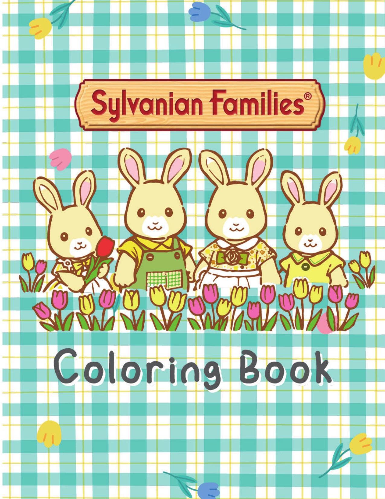 Sylvanian Families Coloring Book | Calico Critters | Ternurines ...