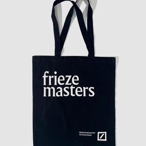 Frieze Masters, London Art Fair Tote Bag - NEW, UNUSED