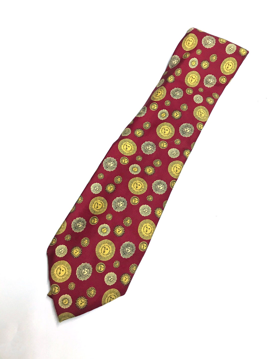Vintage Gucci Monogram Silk Tie