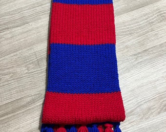 Crystal Palace Football Scarf - Etsy