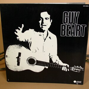 Guy Béart. &quot;Temporal Records&quot;. 1969. Vinyl LP Guy Béart. Vintage French Vinyl. 1960s Sung Poetry. French Folk Guitarist. CulturalCan.