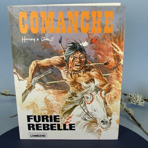Hermann & Greg/"Comanche,Furie Rebelle"."Dargaud Editeur".1976.Bande Dessinée EO.Roman Graphique Vintage.L'Ouest Sauvage.Colts.CulturalCan.