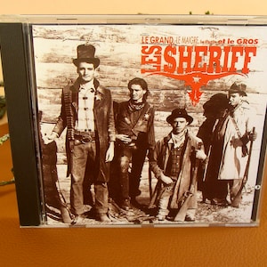 The Sheriffs / "The Tall, the Thin, the Short and the Fat" "Gougnaf Movement" 1989. First Edition. Audio CD. "New Rose" French Rock Scene. Punk Rock. Cultural Canada