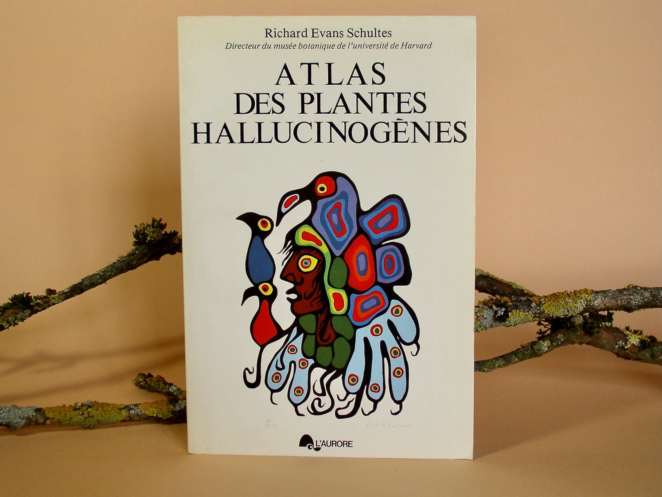 Richard Evans Schultes/"Atlas of Hallucinogenic Plants"."Dawn".Canada.1982.Vintage Book.Norval Morrisseau.Mysticism.CulturalCan.